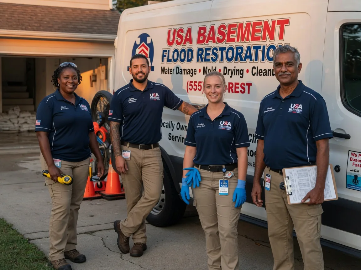 Basement Flood Cleanup company in Sedalia, NC